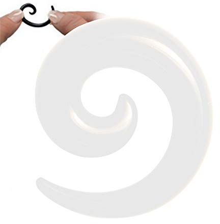 Treuheld Dehner - Schnecke - Silikon - weiß 8 mm