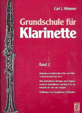 Wimmer, Karl J.: Grundschule für Klarinette Band 2