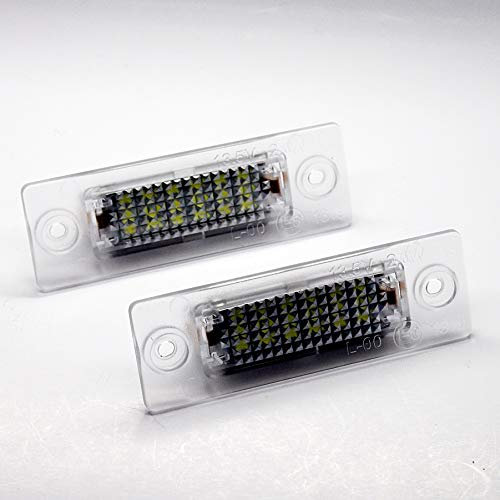 2x LED SMD Kennzeichen Nummernschild Module - E-Prüfzeichen - Plug & Play - 6000K