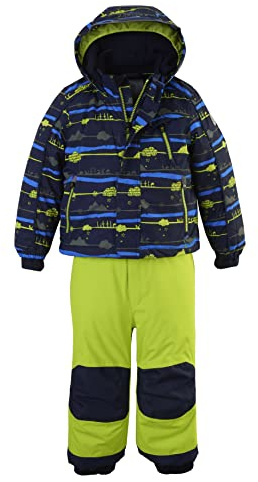 first instinct by killtec Unisex Fisw 5 Mns Jckt And Pnts 3 in 1 Skioverall/Schneeanzug mit abzippbarer Hose und Kapuze