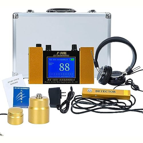 Detector Fugas Agua,Sensor Fugas Agua Tubería Subterránea con 4 Engranajes Ajustables para Calefacción Suelo a Gas, Detección Fugas Agua,para Uso Doméstico Y Exterior 1 a 1,5m