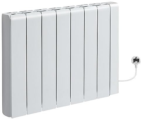 Milano Tuc 2000W White UK Plug Ceramic Core WiFi Smart Electric Heater - 570mm x 714mm
