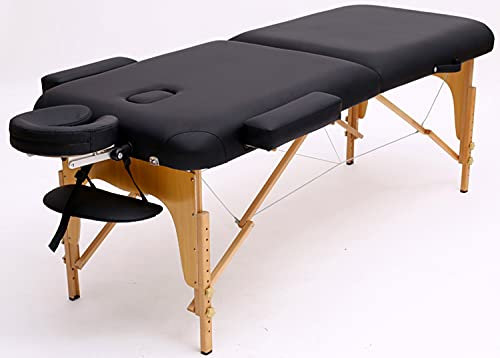CAFIEDR Spa-Betten, Tische, Massagetisch, Kosmetikerbett, Wimpernbett, Massagebett, höhenverstellbares Gesichts-SPA-Massagebett, mit Tragetasche