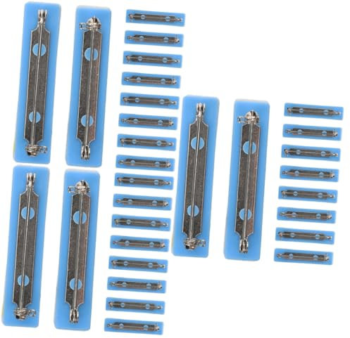 HOODANCOS 3 Sets Craft Safety Selbstklebende Rückseite Brosche Namensschild Pin Backs Für Büro Fabrik 10 Stück * 3