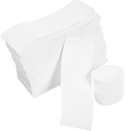 TOKIDNY 500stücke Selbstklebende Papier Serviettenringe Für Party Restaurant Und Familienfeiern Praktische Serviettenhalter Aus Papier