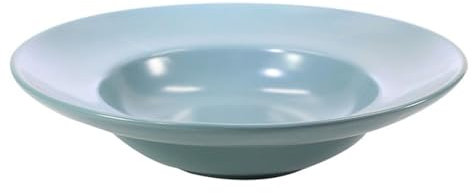 AENZA Plato de cerámica, plato hondo para el hogar, plato hondo redondo, plato de pasta, plato de ensalada, plato de cerámica para sombrero de paja