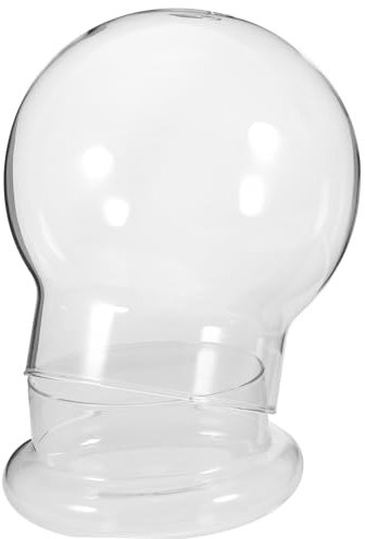 PRETYZOOM Eco Bottle Moss Glass Micro Landscape Bottle Plant Display Dome Glass Garden Planter Home Decor for Bedroom Room