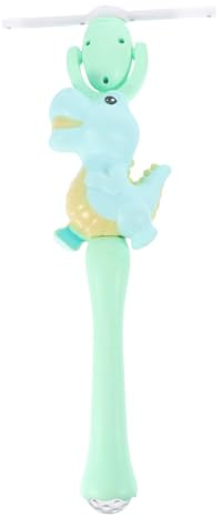 UPKOCH Jouets de Moulin à Vent Lumineux Rotatif en Plastique Vert Clair | Bâtons Lumineux Blancs, Baguette Lumineuse pour Garçon Fille, Célébration Halloween Couleur Aléatoire