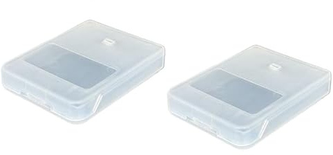 RUITROLIKER Lot de 2 étuis de rangement pour carte mémoire PS1 PS2
