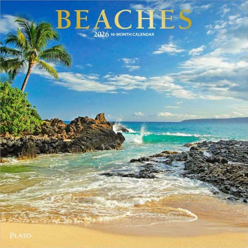 Beaches – Traumstrände 2026 – 16-Monatskalender: Original BrownTrout-Kalender [Mehrsprachig] [Kalender] (Wall-Kalender)