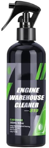 Effective Engine Warehouse Cleaner Spray, Car Coating Agent, Engine Cleaner Spray, Automotive and Machine EngineCleaner, Removes Dirt, Grime, Grease Remover, 300ml