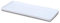 Petit Plateau rectangulaire en céramique pour Salle de Bain, Rangement de cosmétiques, Support pour mouchoirs Bougies Serviettes Plantes Bijoux Bague Vaisselle parfums Blanc (Grand, 1 Paquet)