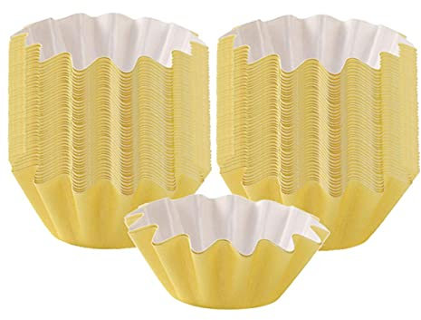 TRLOIYEW 2021 50 Stück Wax Melt Warmer Liner Wiederverwendbare Candle Popper Liner Auslaufsicheres Wachstablett für parfümiertes Wachs Electric s,Plug-in-Wärmer-Tschechische Republik,Gelb