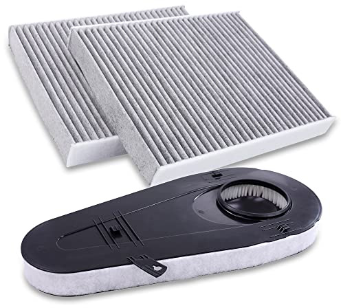 BESTPRICE ATP Inspektionspaket Filterset mit 1x Luftfilter, Innenraumfilter mit