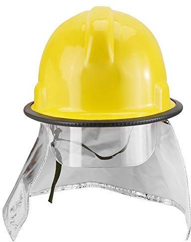 UPQRSG Feuerwehrhelme, Flammhemmender Und Durchstichfester Schützender Rettungshelm, Hochfester Feuerwehrhelm, Feuerwehrzubehör