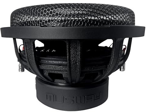 Musway MG10-25 cm (10) Sound Quality Car-HiFi Subwoofer | Auto-Subwoofer-Chassis mit 1000W max. - für geschlossene Gehäuse optimiert | inklusive Gitter