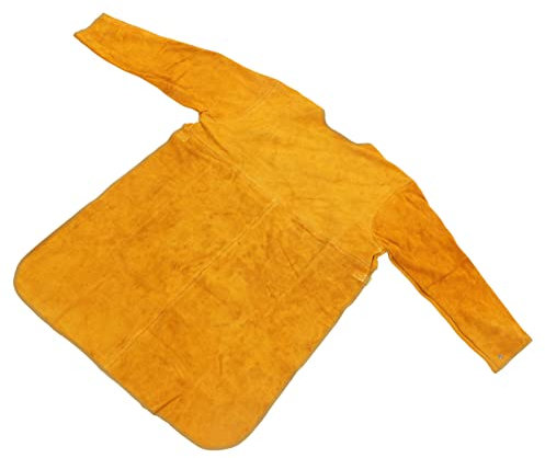 Welder Apron, Sturdy Heavy Duty Welding Jacket Easy To Wear Anti Scald Multipurpose Artificial Leather Spark Proof for Gardening (XL)