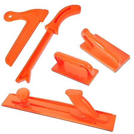 LIFKOME 1Set Woodworking Safety Push Block Table Saw Accessories for Hand Protection High Visibility Push Stick for Band Saws Router Tables and Jointers