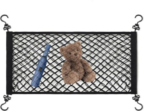 Cubierta Protectora de Red para Carro - Cobertor Elástico Plegable para Jardín - Accesorios Organizadores Resistentes y Plegables para Equipaje, Jardín, Exteriores y Camping
