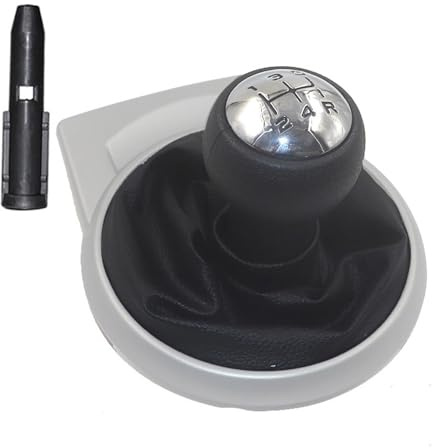 Pomos de palanca de cambios Para Citroen Para C4 1 I MK1 Para Coupe Stick Manijas Cubierta Perilla Palanca Cambios Palanca Arranque Gaitor Shifter Chaqueta Antipolvo Pomo Cambio(Type 1)