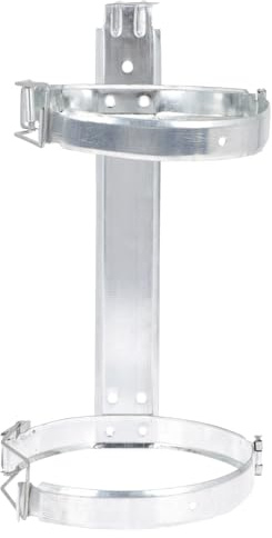 Kisangel Soporte de Pared Colgador Seguro y Pulido Extintor de Incendios para para de Hierro Extintor Diseño Simple y Buena Estabilidad en Hogar U Oficina