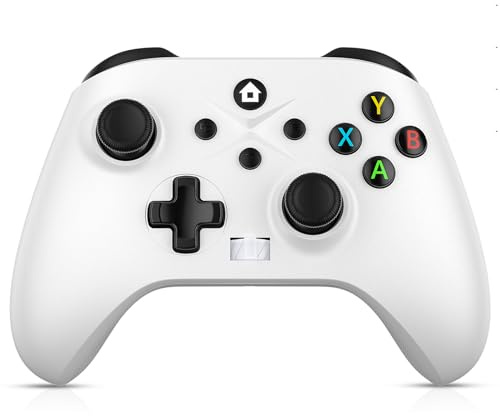 Dinosoo Wireless Controller for Xbox Series X|S, Xbox One, & PCs, 2.4GHz Adapter, 1000mAh Battery, Turbo, Macro, Dual Vibration, 6-Axis Sensor, 3.5mm Audio Jack