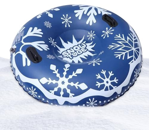 Ciambella Da Neve Ad Alta Resistenza | Anello Gonfiabile per la Neve - Anello Da Slittino | per Inverno Slittino Viale di Casa Passeggiata Piscina Raduno Spiaggia Sport e
