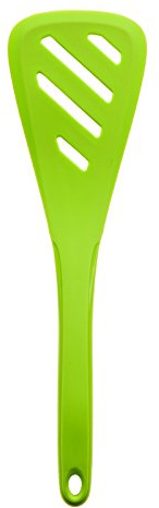 Kochblume Design-Schlitzwender L | Premium-Silikon | Hitzebeständig | Spülmaschinenfest | 30cm | Farbe: limette