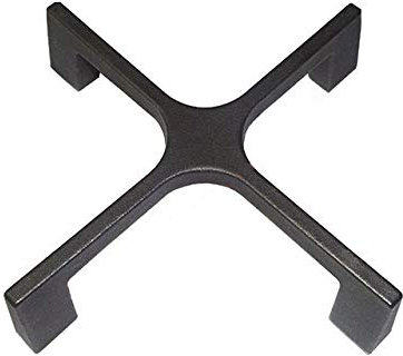 Franza Griglia in ghisa 1 fuoco sostitutiva per Electrolux Rex Aeg Zanussi 190 x 190 mm. Altezza 42 mm. 3546586029 G4436/OR Prodotto originale