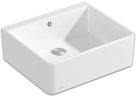 Villeroy & Boch Spülstein 60 X - 6360 01 RW Stone White Keramikspüle Handbetätigung
