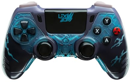 Lexip x Tsume - Manette Kakashi - Naruto Shippuden - Connection sans-Fil 2.4GHz Via USB dongle - 4 palettes programmables - Port Audio Jack 3.5mm