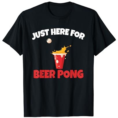 Bierpong-Trinken, College-Party, Beerpong T-Shirt