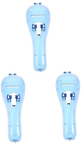 Beatifufu Etui Für Elektrorasierer 3er-box Rasierer Tragetasche Für Herrenrasierer Stirnbänder Für Wimpernverlängerungen Rasierer Für Herren Tragbarer Elektrorasierer Rasierklingenhalter Stk Blue