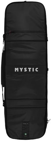 Mystic Saga XL Kitesurf Boardbag with Wheels - Black 145cm