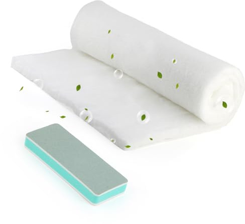 TGHongKy Spugna Filtro Aria Acquario 50cm*120cm*2cm Spugna Filtro per Acquario Filtro Multiuso per Acquario e Laghetti（120cmm*50cm*20mm）