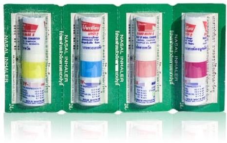 QOCUILC 4 Pezzo Nasal Stick, Inalatore Nasale, Rapido Sollievo dal Naso Chiuso, Migliora la Respirazione e Aumenta la Concentrazione, Realizzato con Oli Essenziali e Mentolo