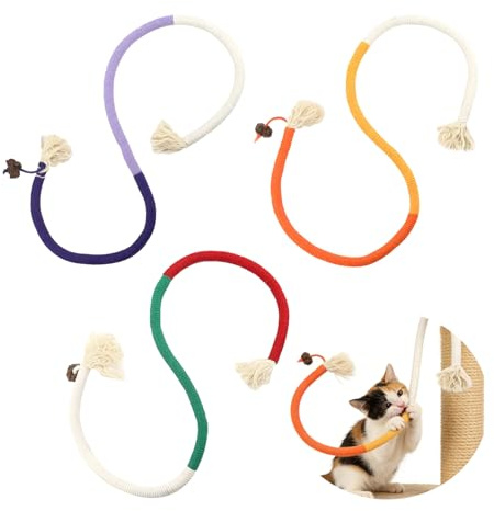Lot de 3 Jouet Herbe a Chat Naturel Matatabi, Bâton Chat Dentaire & Corde à Mâcher Interactif, Jouet Chat Herbe à Chat Séchée pour Nettoyage des Dents, Soulagement de l'Anxiété et l'Ennui du Chaton