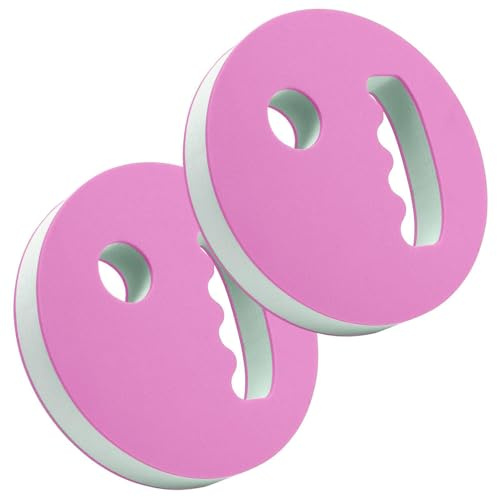 Discos para ejercicios de agua, 2 piezas resistentes a la espuma de mano, equipos para ejercicios de agua, niños y hombres, piscina para adultos, natación acuática, entrenamiento