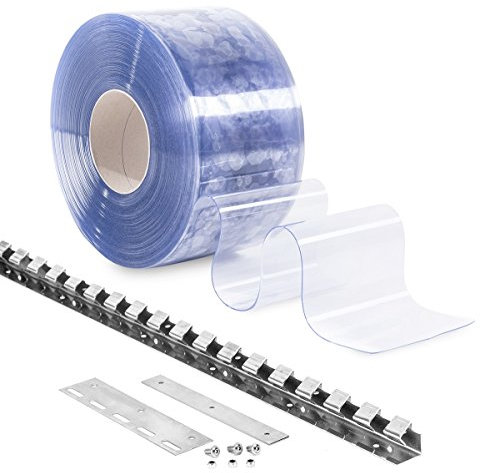 PVC-Streifenvorhang Lamellenvorhang Lamellen 20cm 4,0m Br. 3,0m H.
