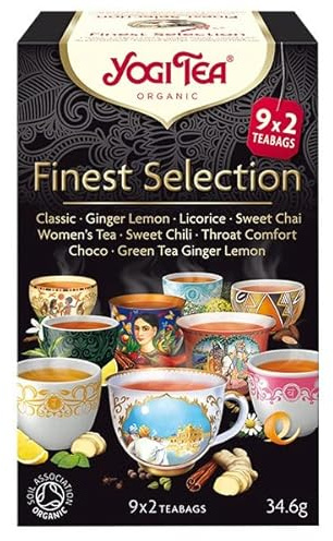 Yogi Tea | Finest Selection | 2 x 18 bags (UK)