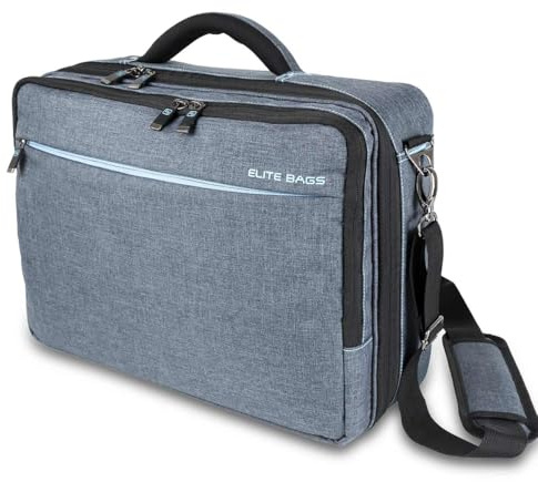 ELITE BAGS - Streets Pflegetasche | grau bitone | praktisch | verstaubares Rucksacktragesystem
