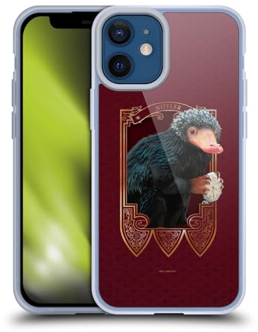 Head Case Designs Offizielle Fantastic Beasts and Where to Find Them Niffler Tiere Gelhülle [Militärischer Schutzgrad] Kompatibel Mit Apple iPhone 12 Mini Und Kompatibel Mit MagSafe