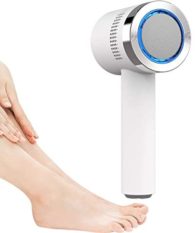 NOOFIE Removedor de Callos eléctrico para pies, Lima electrónica para pies, potentes Herramientas Profesionales de pedicura con aspiradora integrada, Cuidado de pies para Talones agrietados, Piel a