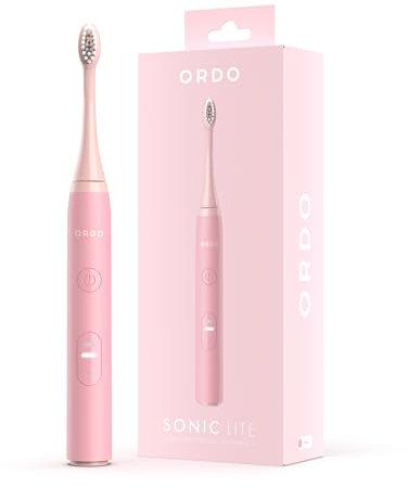 Ordo Sonic Lite | Spazzolino da denti sonico con 35.000 impulsi al minuto | Spazzolino elettrico per adulti | Doppia modalità | Batteria da 5 settimane | Timer intelligente | Impermeabile | Petale