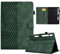 Vkooer Coque pour Samsung Galaxy Tab S9 Ultra / S8 Ultra 14.6 Pouce Premium Cuir PU Housse [SM-X916B/X910N] Etui de Protection Poche Case avec Support pour Samsung Tab S9 Ultra - Vert foncé