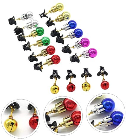 Warmhm 16st Bart Klammer Lustige Bartclips Gefälschter Weihnachtsmannbart Feiertagsbartdekorationen Weihnachtsbartschmuck Feiertags-bart-Dekorationen Zubehör Ältere Plastik Weihnachten