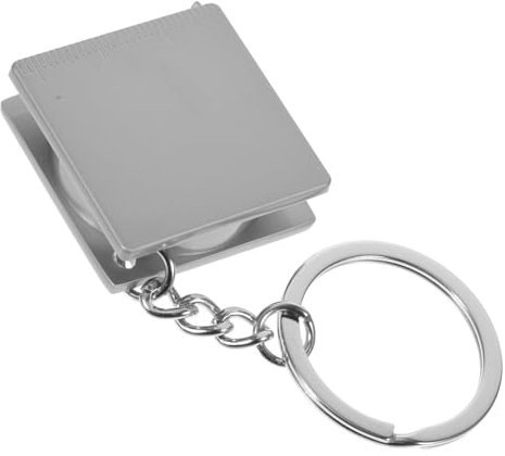 Hoement 1pièce Rétractable Mesure Ruban Porte-clés Précis Et Portable Pour Maison Et Extérieur