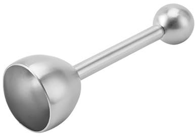 Topper de Huevo,Huevera Acero Abridor Separador de Cáscara Cortador para Huevos Abridor de Huevos de Acero Inoxidable Abridor Cáscara Huevo para Huevos pasados ​​por Agua Peso Ligero