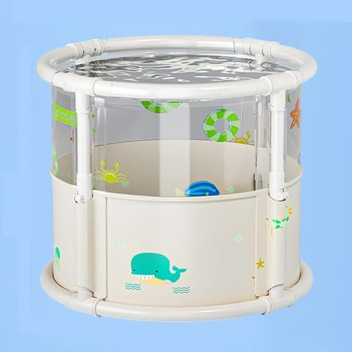 Baignoire Bebe Baignoire pour Bébé, Piscine pour Enfants sans Pompe À Air,Mini Piscine pour Nouveau-né, Tout-Petit, Enfant