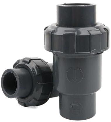 1 valvola di ritegno unidirezionale, valvola di non ritorno unidirezionale, adattatore per acquario e acquario per irrigazione da giardino (32 mm)
